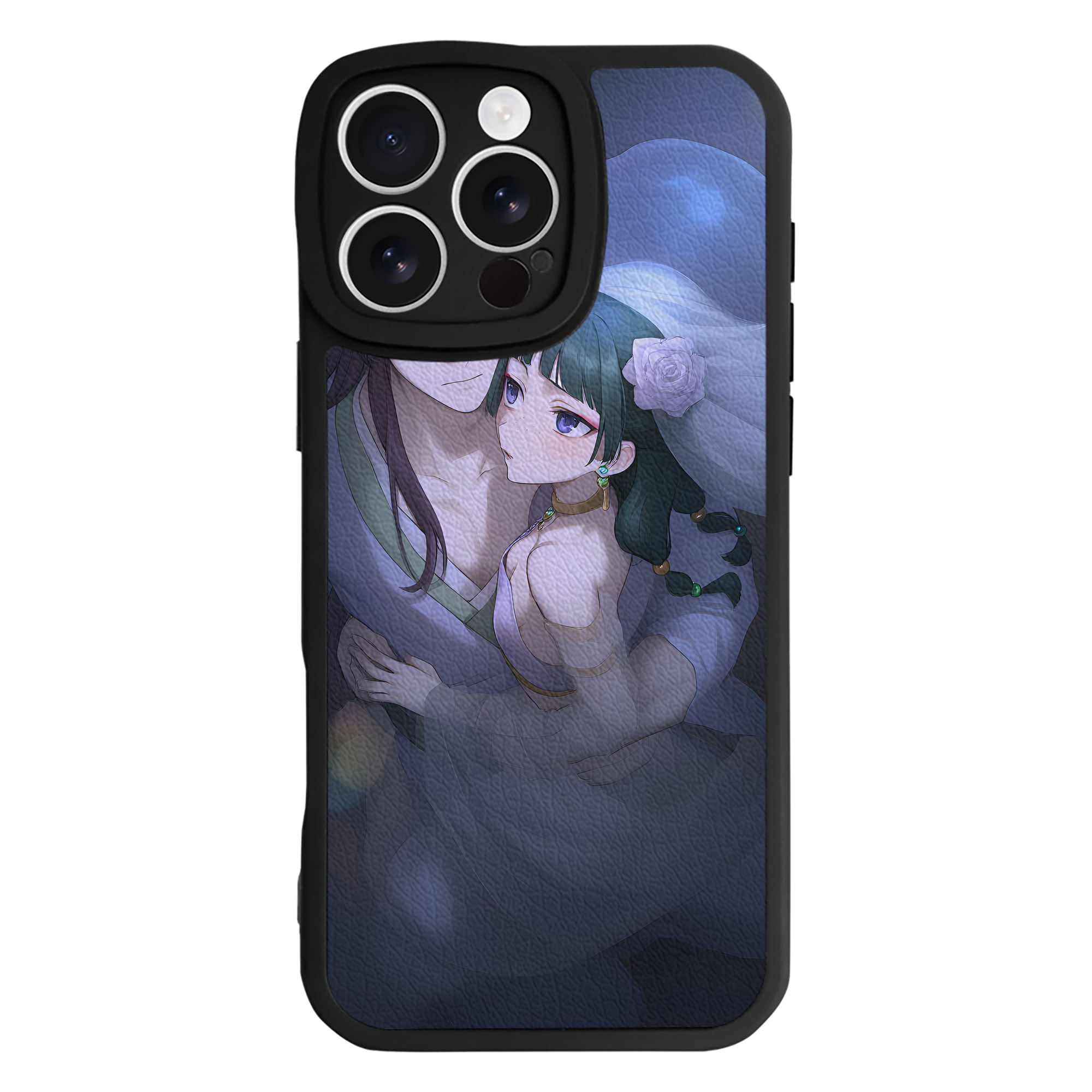 （画像用） 薬屋のひとりごと The Apothecary Diaries 【iPhone 16シリーズ対応】シリコンスマホケース（レザー調） 材質：シリコン